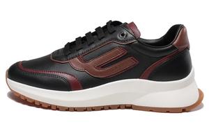 Кроссовки BALLY Lifestyle Shoes Men Low-top Brown, черный/коричневый