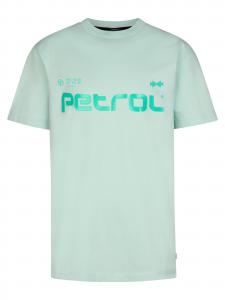 Petrol Industries Футболка 'Viento' в цвете изумруд, мята