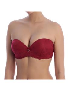 Бюстгальтер-минимайзер красного цвета Selene