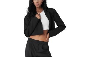 Деловой пиджак женский черный Alo Yoga