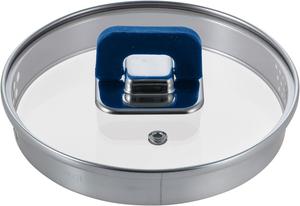 Крышка NutriChef из закаленного стекла 17 см, синий