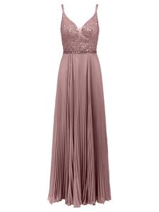 Длинное платье APART, фиолетовый