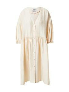 Рубашка-платье Just Female Ideal, яичная скорлупа