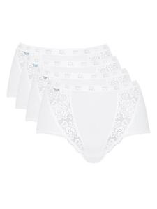 Трусики макси шикарные Sloggi, белый