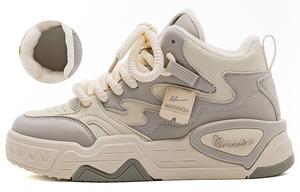 Кроссовки WARRIOR Lifestyle Shoes Women's High-top, черный/белый