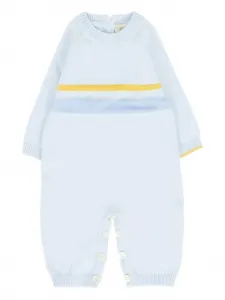 Полосатый комбинезон Gensami Kids, синий