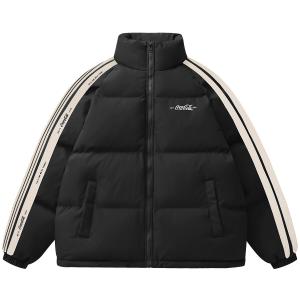 Стеганая куртка унисекс Coca-Cola, Абрикос (утолщенный)