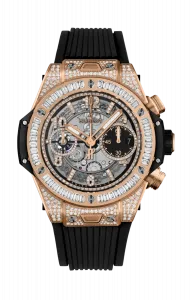 Часы Hublot Big bang unico king gold из золота 42 мм