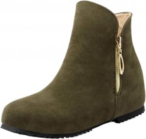 Женские повседневные ботильоны с плоским каблуком CuteFlats, Green