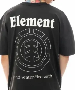Футболка ELEMENT FLAME SS (мужская) Select Brands, цвет Black
