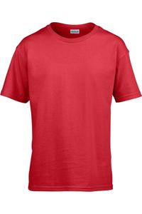 Футболка детская Gildan SoftStyle, красный