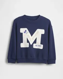 Винтажная мягкая детская толстовка × Disney Gap, темно-синий