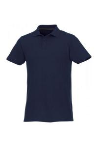 Рубашка поло Helios с короткими рукавами Elevate, темно-синий