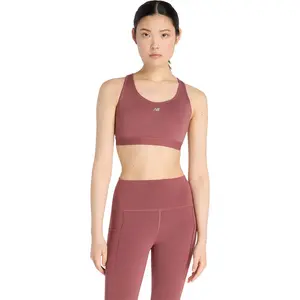 Спортивный бюстгальтер New Balance Essential sports bra, красный