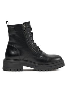 Ботильоны на шнуровке D Iridea F D16HRF 00043 Geox, черный