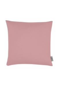 Наволочка декоративная Tom Tailor Dove с логотипом, 60x60 см, розовый