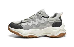 Кроссовки мужские толстые низкие Hla, серый