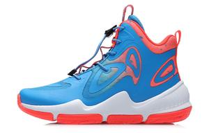 Детские баскетбольные кроссовки GS High-top Blue/Red Lining Young