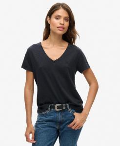 SUPERDRY Вышитая рубашка с V-образным вырезом