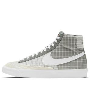 Кроссовки blazer mid '77 'patch - smoke grey' Nike, серый