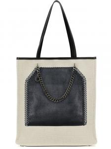 Stella McCartney сумка-тоут Trompe L'Oeil Print On, нейтральный цвет