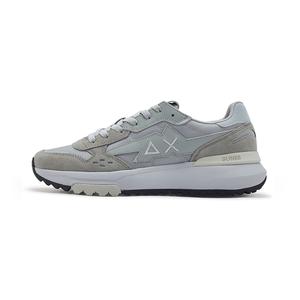 SUN68 Дышащие мужские кэжуал кеды низкие Z35121-06 светло-серые, цвет Z35121-06 Light Gray