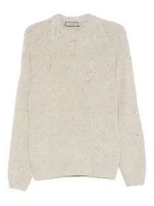 Свитер с круглым вырезом Canali, нейтральный