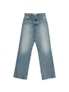 Джинсы широкого кроя Aya Muse, синий