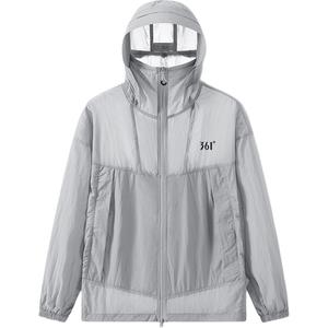 Защитная одежда от солнца Unisex с защитой от ультрафиолета, ветронепроницаемая, дышащая и быстросохнущая 361°, lighthouse серый