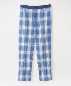 Легкие брюки в клетку с эффектом омбре Loveless, цвет Saxe Blue