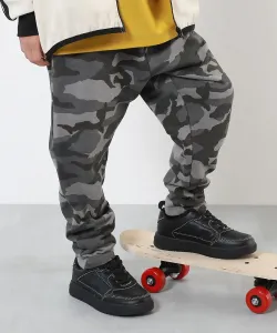 Спортивные штаны Sarouel с принтом, длинные брюки Devirock, цвет 002-Camouflage-Gray