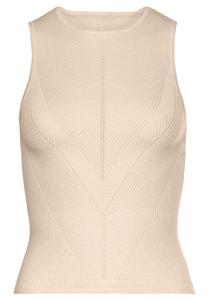 Топ LASCANA Strick, кремовый