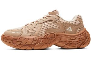 Тайчи Кроссовки Амортизирующие Противоскользящие и Износостойкие С отскоком Низкие Винтажные Повседневные Мужские Песочный Желтый PEAK, Грязево-Песочный Желтый