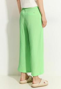 Тканевые брюки Cecil, неоновый зеленый