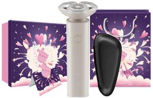 Электрическая бритва s101 роторная 18 лезвий для быстрого бритья, двойное кольцо лезвийной сетки, защита от подравнивания, быстрая зарядка за 1,5 часа Xiaomi