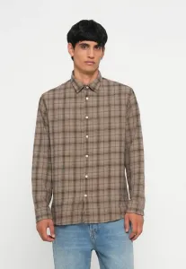 Рубашка slhregnoah с начесом и косичкой Selected, Savannah Tan