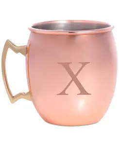 Кружка «Московский мул» с монограммой Bey-Berk, 'x'