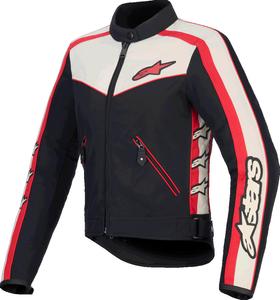 Женская текстильная мотоциклетная куртка Alpinestars stella t-dyno wr, Cream/Black/Red