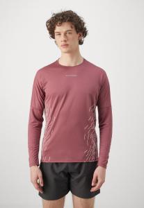 Топ Salomon SENSE AERO TEE, Nocturne/Whisper White/Mottled Berry