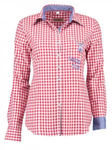 OS-Trachten Блузка Fenadi среднего красного цвета