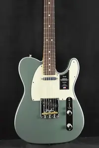 Fender American Professional II Telecaster Mystic Surf Green с грифом из палисандра