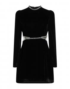 Мини-платье Sandro, черный