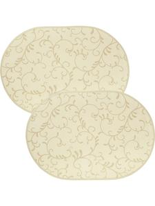 Erwin Müller Набор салфеток из смесовой хлопковой ткани, 2 штуки, в натуральном цвете