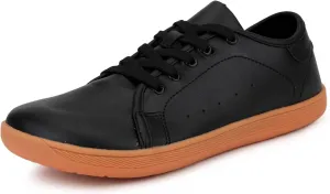 Мужские кроссовки для бега, повседневной ходьбы и занятий в спортзале, легкие дышащие спортивные обувь с мягкой подошвой для фитнеса, велоспорта, пробежек и повседневной носки Qacksv, черный