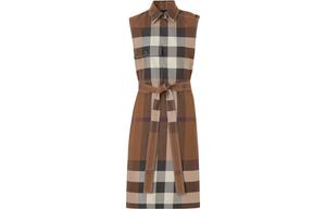 Женское платье без рукавов Burberry, цвет Brown
