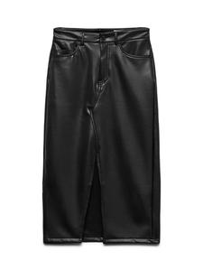 Юбка до колена Vero Moda, черный