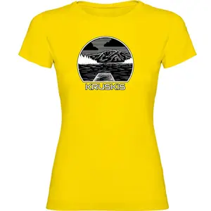 Футболка с коротким рукавом Kruskis Logo Lake, желтый