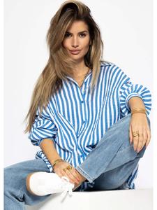 Блузка SASSYCLASSY, синий