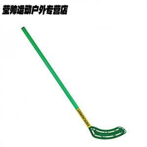 He Jiagong Хоккейная клюшка Dry Ice для детей и подростков, универсальная для зала и улицы, зеленая, 95 см