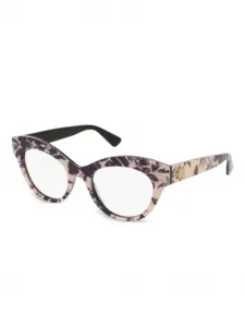 Очки в оправе 'кошачий глаз' Gucci, черный